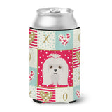 Caroline'S Treasures Ck5217Cc Maltese Love Can Or Bottle Hugger Cold-Beverage-Koozies, Multicolor