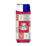 Caroline'S Treasures Ck5223Muk Odis Dog Michelob Ultra Hugger For Slim Cans Cold-Beverage-Koozies, Multicolor
