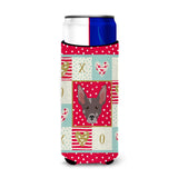 Caroline'S Treasures Ck5227Muk Peruvian Hairless Dog Ultra Hugger For Slim Cans Cold-Beverage-Koozies, Multicolor