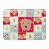Caroline'S Treasures Shar Pei Love Machine Washable Memory Foam Mat Doormats, Multicolor
