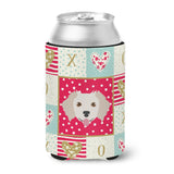 Caroline'S Treasures Ck5238Cc Small Greek Domestic Dog Love Can Or Bottle Hugger Cold-Beverage-Koozies, Multicolor