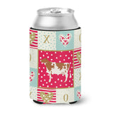 Caroline'S Treasures Ck5254Cc Ayrshire Cow Love Can Or Bottle Hugger Cold-Beverage-Koozies, Multicolor