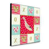West Harlequin Duck Love Artwork Wall Panel Ck5285Up88