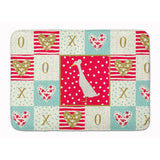 Caroline'S Treasures Bali Duck Love Machine Washable Memory Foam Mat Doormats, Multicolor