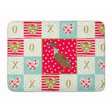 Caroline'S Treasures Dutch Hook Bill Duck Love Machine Washable Memory Foam Mat Doormats, Multicolor
