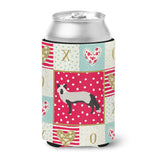 Caroline'S Treasures Ck5298Cc Silver Fox Love Can Or Bottle Hugger Cold-Beverage-Koozies, Multicolor