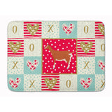 Caroline'S Treasures Toggenburger Goat Love Machine Washable Memory Foam Mat Doormats, Multicolor