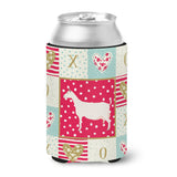 Caroline'S Treasures Ck5316Cc Saanen Goat Love Can Or Bottle Hugger Cold-Beverage-Koozies, Multicolor