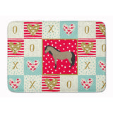 Caroline'S Treasures Welsh Pony Horse Love Machine Washable Memory Foam Mat Doormats, Multicolor