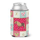 Caroline'S Treasures Ck5341Cc Shetland Pony Horse Love Can Or Bottle Hugger Cold-Beverage-Koozies, Multicolor