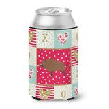 Caroline'S Treasures Ck5363Cc Wild Boar Pig Love Can Or Bottle Hugger Cold-Beverage-Koozies, Multicolor