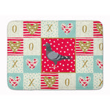 Caroline'S Treasures Racing Pigeon Love Machine Washable Memory Foam Mat Doormats, Multicolor
