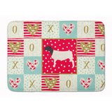 Caroline'S Treasures Dorper Sheep Love Machine Washable Memory Foam Mat Doormats, Multicolor