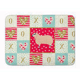 Caroline'S Treasures Kerry Hill Sheep Love Machine Washable Memory Foam Mat Doormats, Multicolor