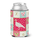 Caroline'S Treasures Ck5416Cc Beltsville Small White Turkey Hen Love Can Hugger Cold-Beverage-Koozies, Multicolor