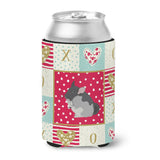 Caroline'S Treasures Ck5420Cc Black Velvet Chinchilla Love Can Or Bottle Hugger Cold-Beverage-Koozies, Multicolor