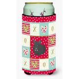 Caroline'S Treasures Ck5421Tbc Charcoal Chinchilla Love Tall Boy Hugger Cold-Beverage-Koozies, Multicolor