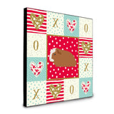 Crested Guinea Pig Love Artwork Wall Panel Ck5428Up88