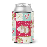 Caroline'S Treasures Ck5434Cc Silkie Guinea Pig Love Can Or Bottle Hugger Cold-Beverage-Koozies, Multicolor