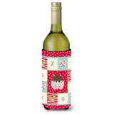 Caroline'S Treasures Ck5440Literk Dzungarian Hamster Love Wine Bottle Hugger Cold-Beverage-Koozies, 750 Ml, Multicolor