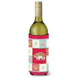 Caroline'S Treasures Ck5445Literk Turkish Hamster Love Wine Bottle Hugger Cold-Beverage-Koozies, 750 Ml, Multicolor
