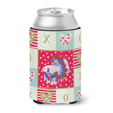 Caroline'S Treasures Ck5483Cc Comb Tail Betta Love Can Or Bottle Hugger Cold-Beverage-Koozies, Multicolor