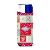 Caroline'S Treasures Ck5489Muk Moonlight Gourami Love Ultra Hugger For Slim Cans Cold-Beverage-Koozies, Multicolor
