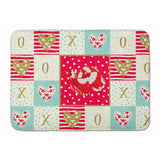 Caroline'S Treasures Veil Tail Betta Love Machine Washable Memory Foam Mat Doormats, Multicolor