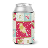 Caroline'S Treasures Ck5502Cc French Curly Canary Love Can Or Bottle Hugger Cold-Beverage-Koozies, Multicolor
