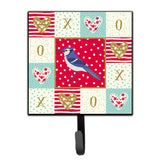 Caroline'S Treasures Jay Bird Love Leash Or Key Holder Hooks, Multicolor