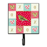 Caroline'S Treasures Siskin Love Leash Or Key Holder Hooks, Multicolor