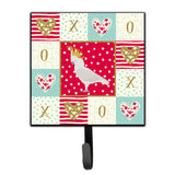 Caroline'S Treasures Cockatoo Love Leash Or Key Holder Hooks, Multicolor