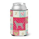 Caroline'S Treasures Ck5541Cc Blue Abyssinian Cat Love Can Or Bottle Hugger Cold-Beverage-Koozies, Multicolor