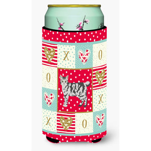 American Bobtail #1 Cat Love Tall Boy Beverage Hugger Ck5544Tbc