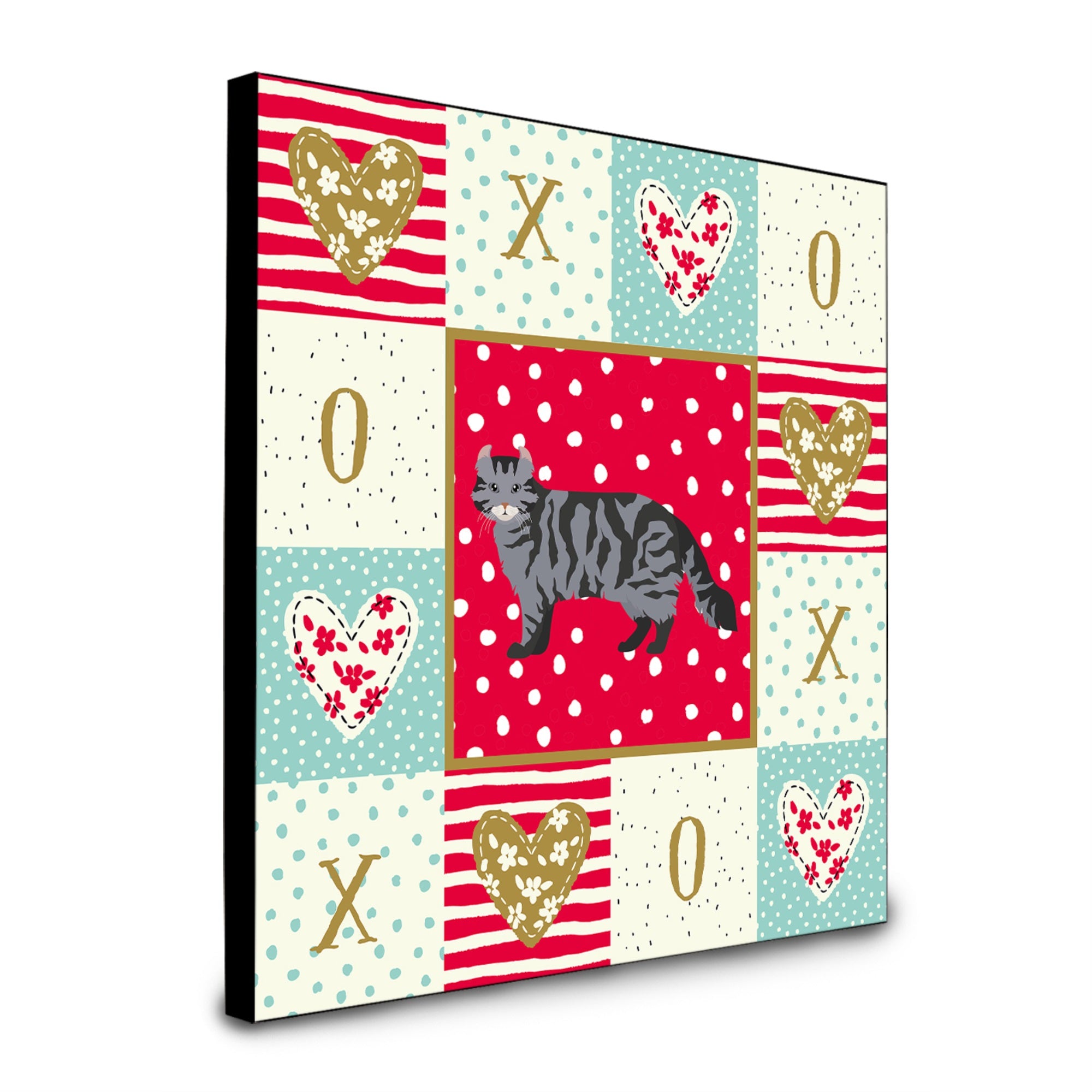 American Curl #1 Cat Love Artwork Wall Panel Ck5546Up88
