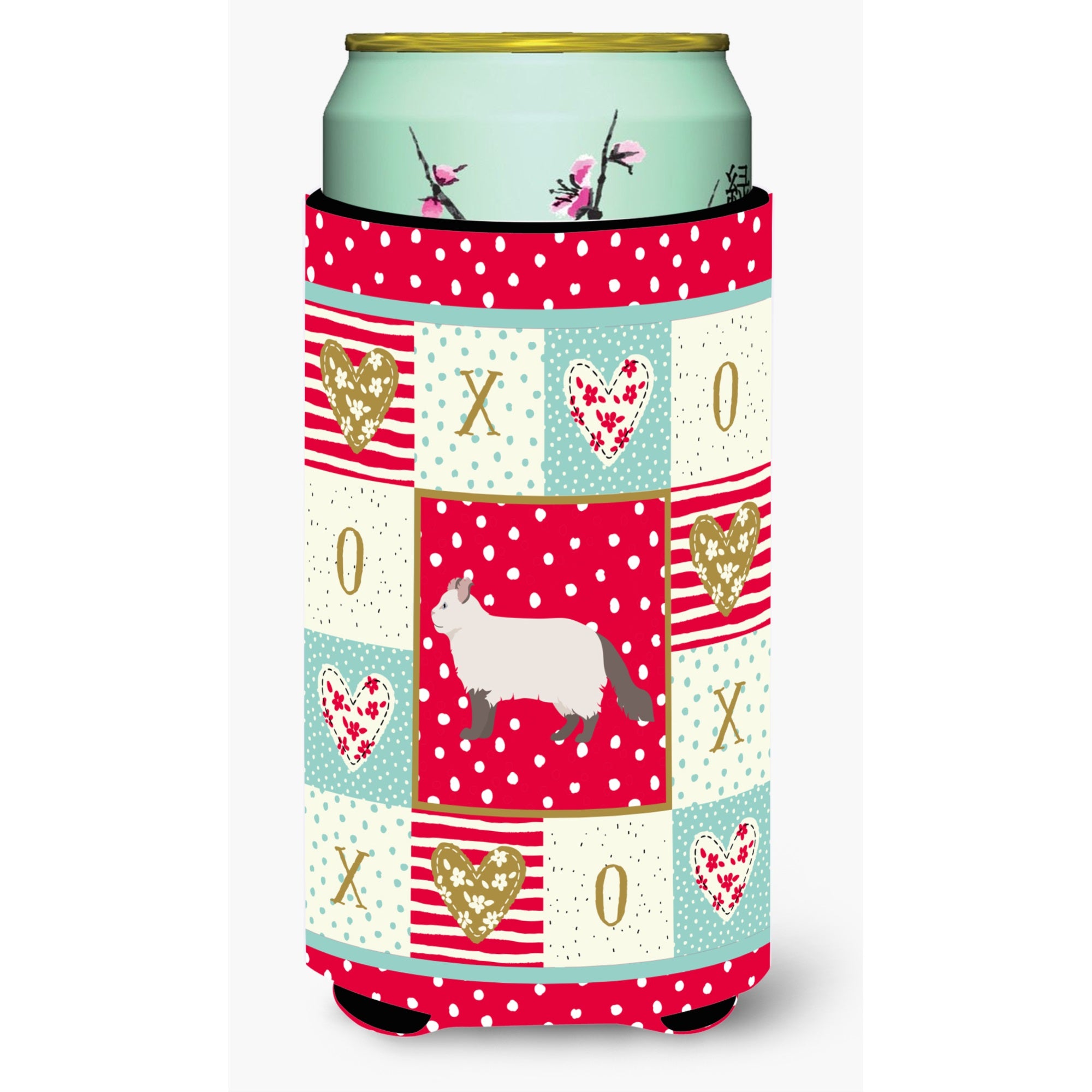 American Curl #2 Cat Love Tall Boy Beverage Hugger Ck5547Tbc