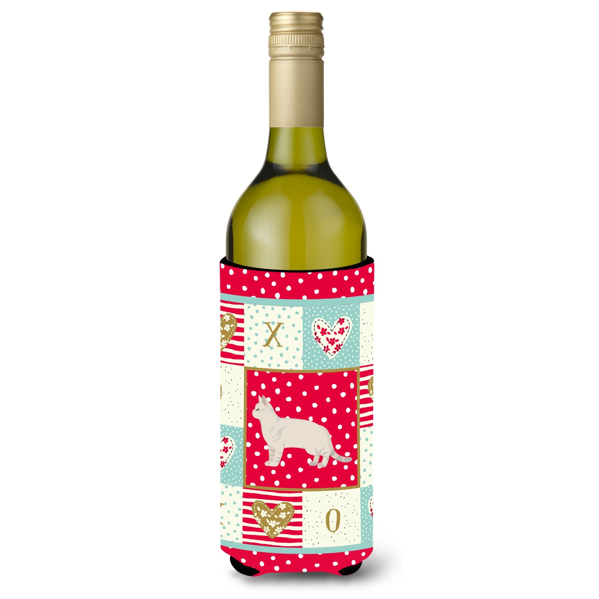 American Shorthair #2 Cat Love Wine Bottle Hugger Ck5549Literk