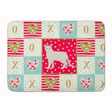 Caroline'S Treasures Aphrodite Giant #1 Cat Love Machine Washable Memory Foam Mat Doormats, Multicolor