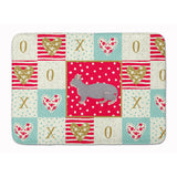 Caroline'S Treasures Dwelf #1 Cat Love Machine Washable Memory Foam Mat Doormats, Multicolor