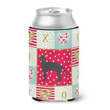 Caroline'S Treasures Ck5620Cc Black German Rex Cat Love Can Or Bottle Hugger Cold-Beverage-Koozies, Multicolor