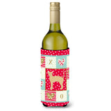 German Rex #2 Cat Love Wine Bottle Hugger Ck5621Literk