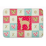 Caroline'S Treasures German Rex #2 Cat Love Machine Washable Memory Foam Mat Doormats, Multicolor