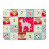 Caroline'S Treasures German Rex #3 Cat Love Machine Washable Memory Foam Mat Doormats, Multicolor