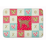 Caroline'S Treasures Highlander Lynx #3 Cat Love Machine Washable Memory Foam Mat Doormats, Multicolor