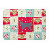 Caroline'S Treasures Korat #3 Cat Love Machine Washable Memory Foam Mat Doormats, Multicolor