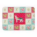 Caroline'S Treasures Malayan #1 Cat Love Machine Washable Memory Foam Mat Doormats, Multicolor
