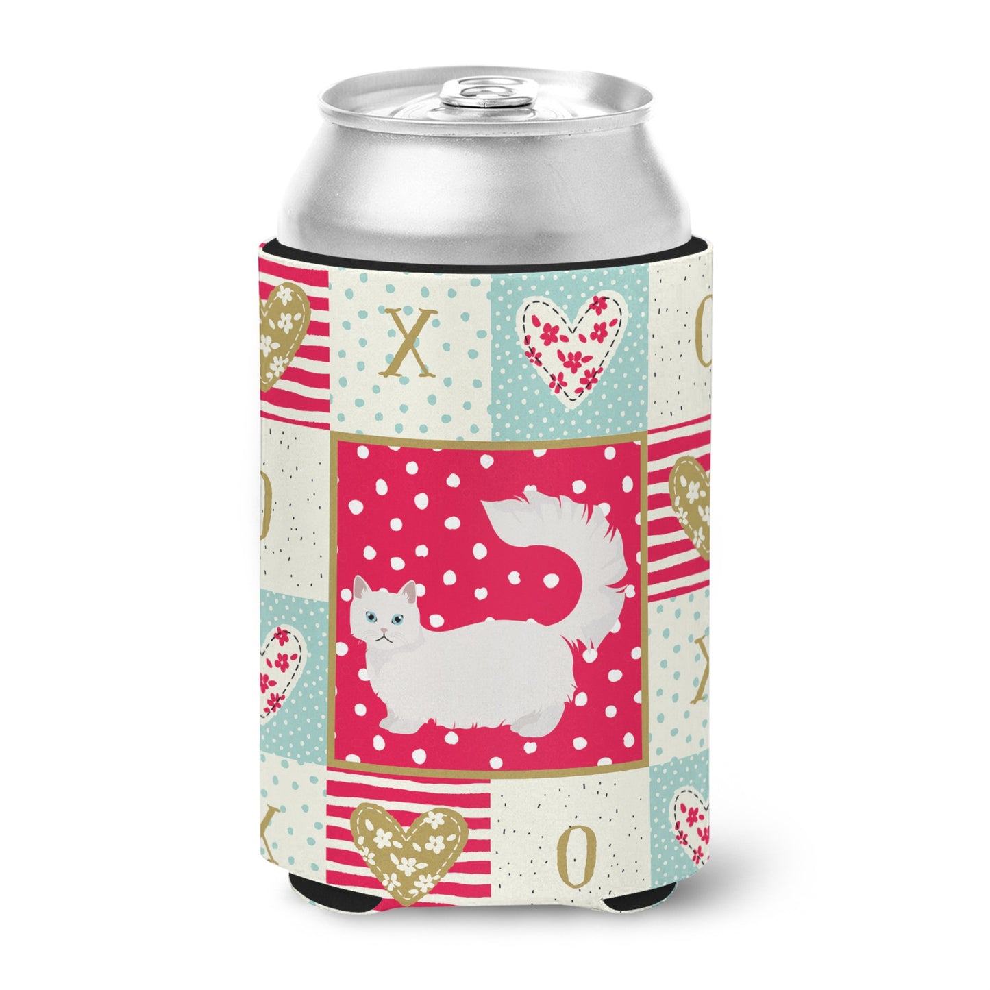 Caroline'S Treasures Ck5653Cc Napoleon #1 Cat Love Can Or Bottle Hugger Cold-Beverage-Koozies, Multicolor