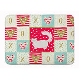Caroline'S Treasures Napoleon #1 Cat Love Machine Washable Memory Foam Mat Doormats, Multicolor