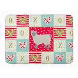 Caroline'S Treasures Owyhee Bob #1 Cat Love Machine Washable Memory Foam Mat Doormats, Multicolor