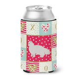 Caroline'S Treasures Ck5675Cc White Persian Traditional Cat Love Can Or Bottle Hugger Cold-Beverage-Koozies, Multicolor